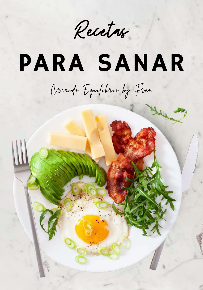 EBOOK - Recetas antiinflamatorias (GRATIS por al compra de cualquier servicio)
